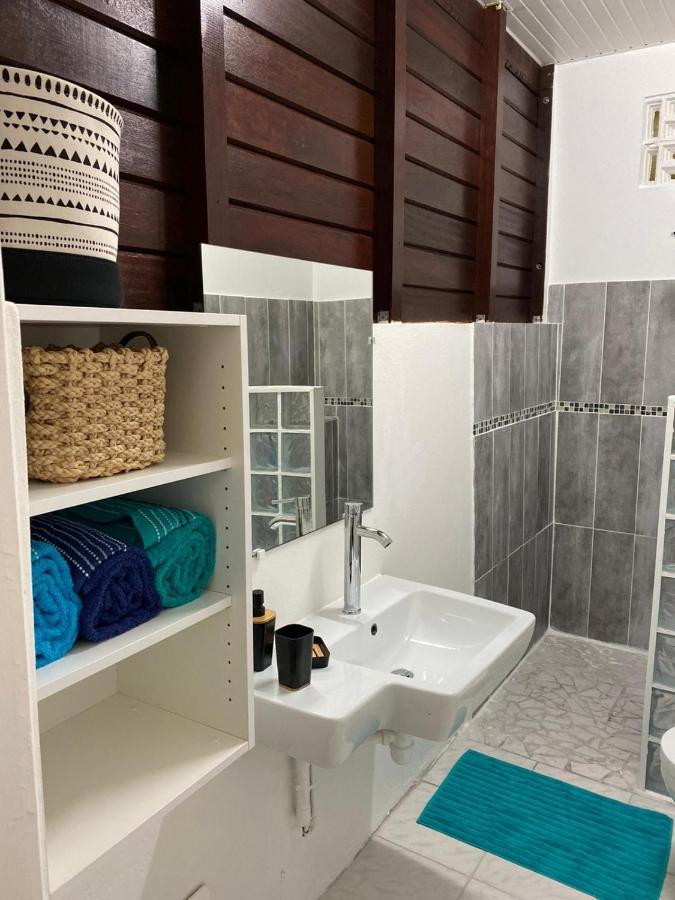 לה ווקלה Le Goyav' Appart Avec Piscine Et Jacuzzi Au Vauclin מראה חיצוני תמונה