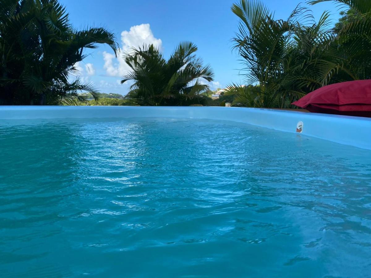 לה ווקלה Le Goyav' Appart Avec Piscine Et Jacuzzi Au Vauclin מראה חיצוני תמונה