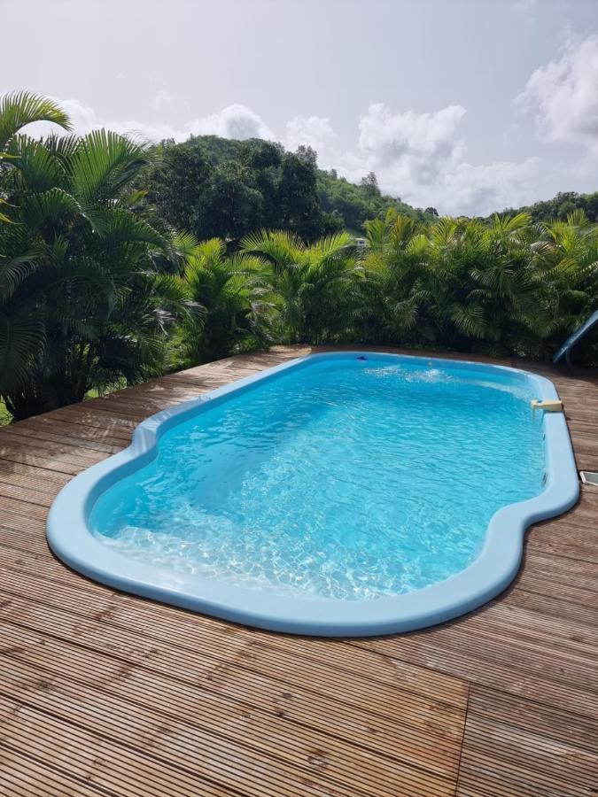 לה ווקלה Le Goyav' Appart Avec Piscine Et Jacuzzi Au Vauclin מראה חיצוני תמונה