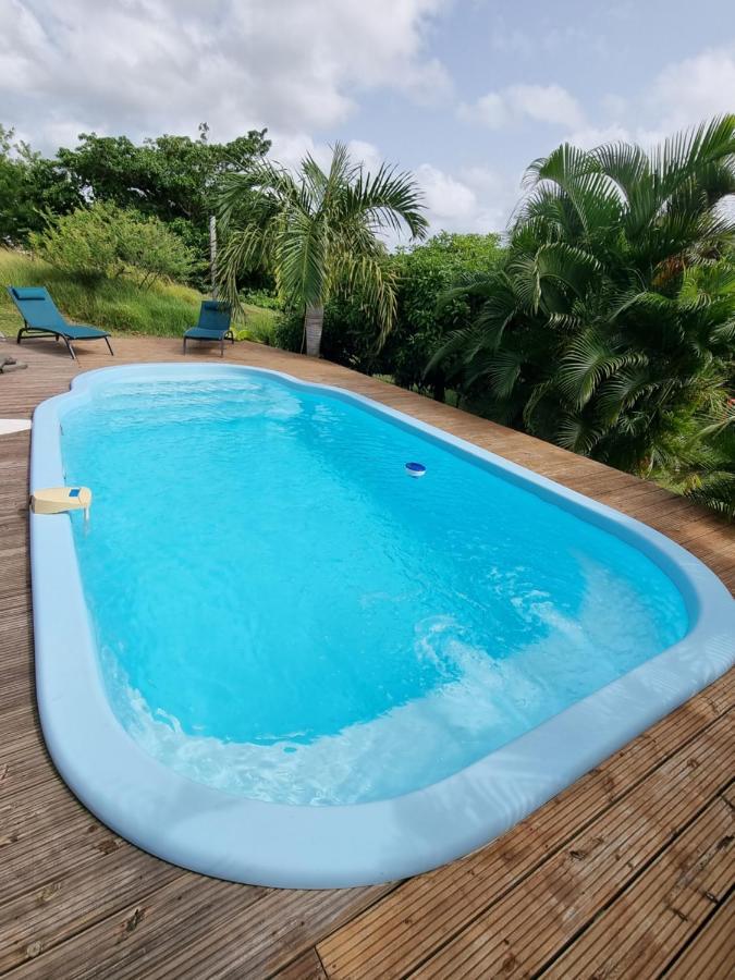 לה ווקלה Le Goyav' Appart Avec Piscine Et Jacuzzi Au Vauclin מראה חיצוני תמונה