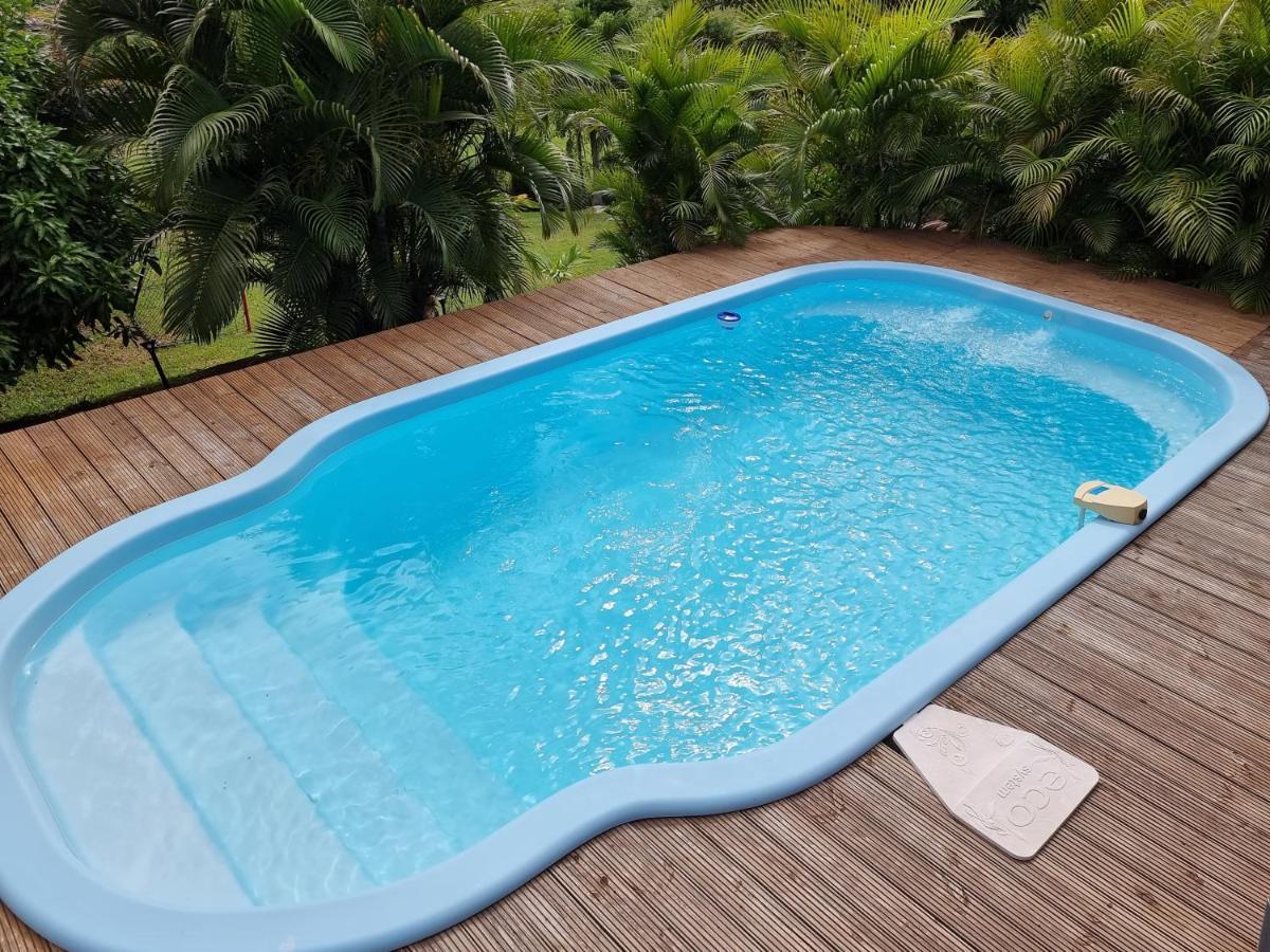 דירות לה ווקלה Le Goyav' Appart Avec Piscine Et Jacuzzi Au Vauclin מראה חיצוני תמונה