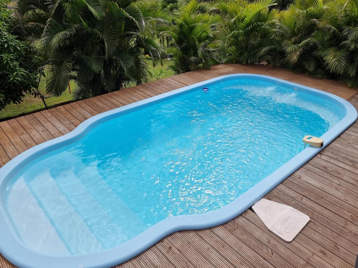 לה ווקלה Le Goyav' Appart Avec Piscine Et Jacuzzi Au Vauclin מראה חיצוני תמונה